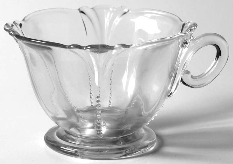 Empress Clear Cup Only by Heisey-1