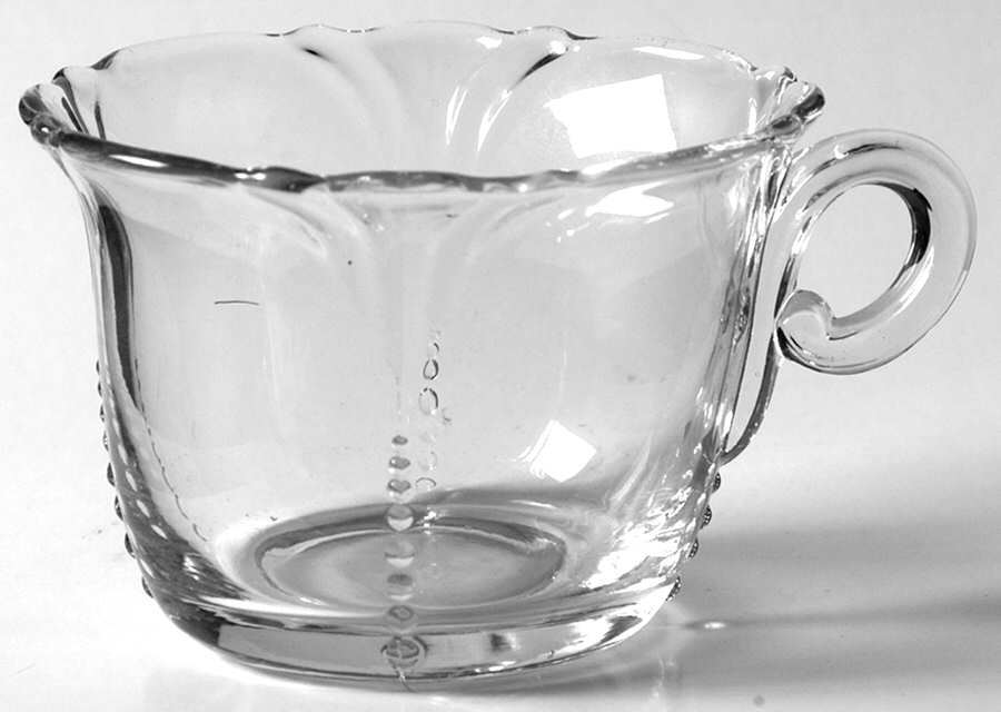 Empress Clear Punch Cup by Heisey-1