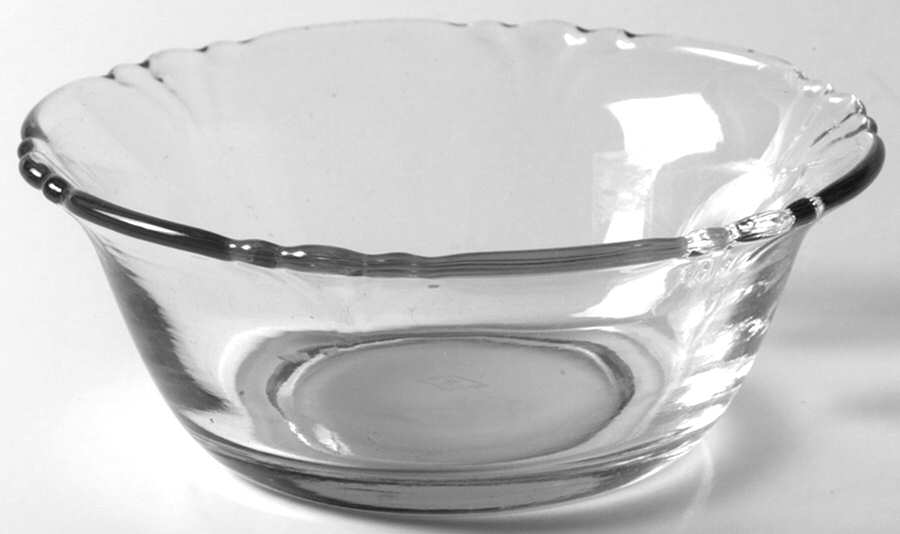 Empress Clear 4" Nappy by Heisey-1