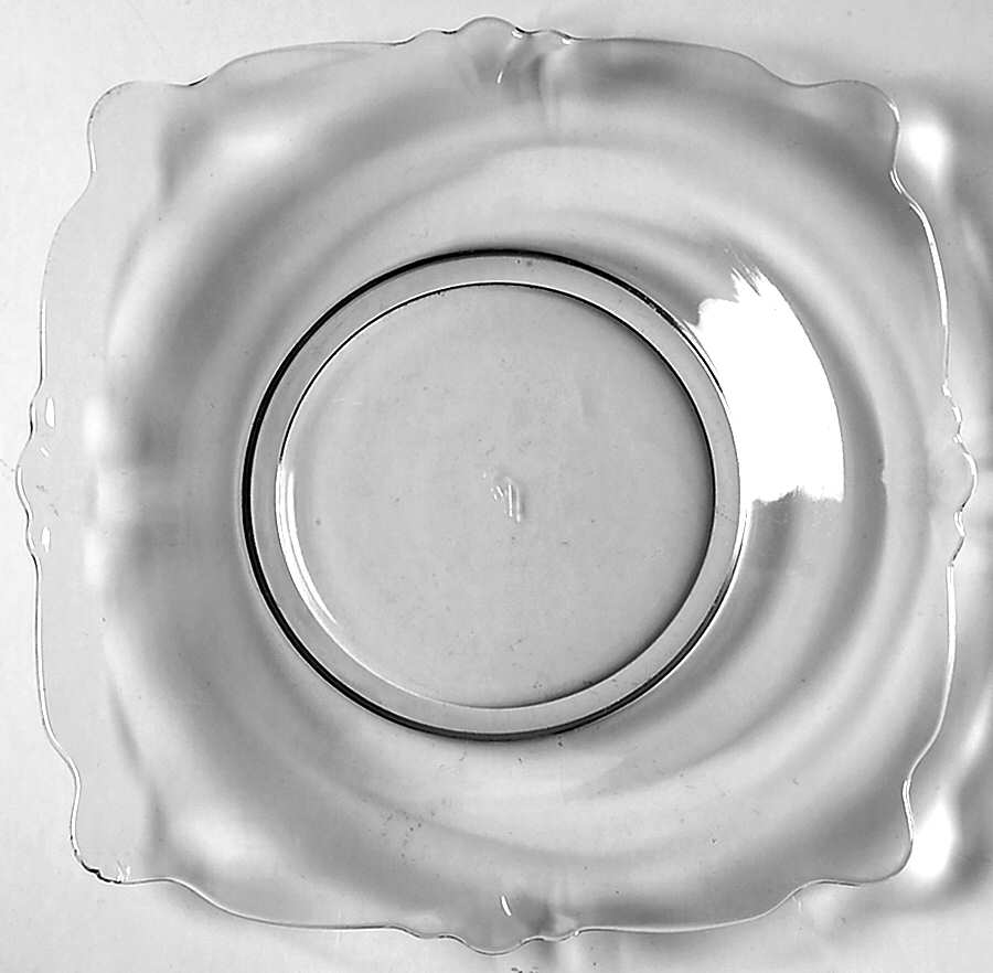 Empress Clear Square Bread & Butter Plate by Heisey-1