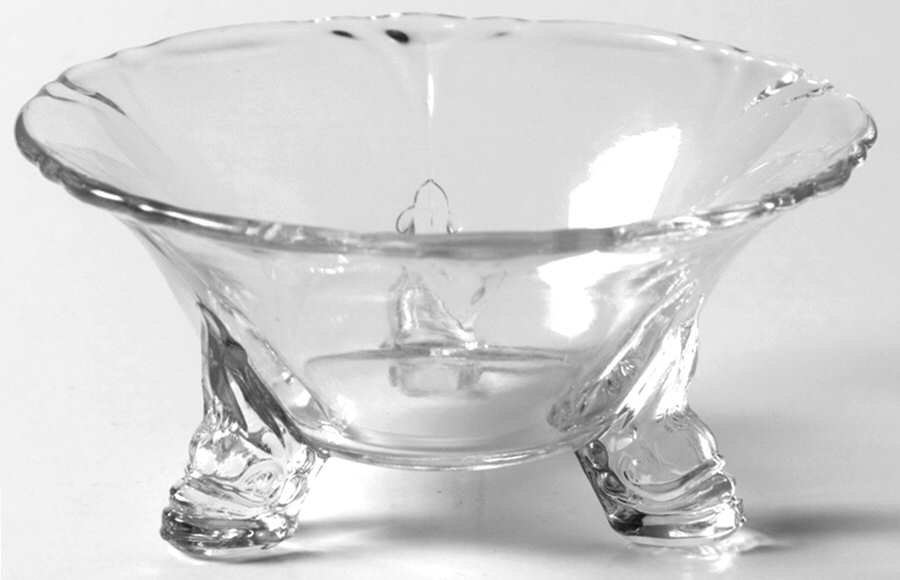 Empress Clear Nut Dish by Heisey-1