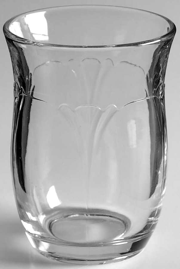 Empress Clear 8 Oz Flat Tumbler by Heisey-1