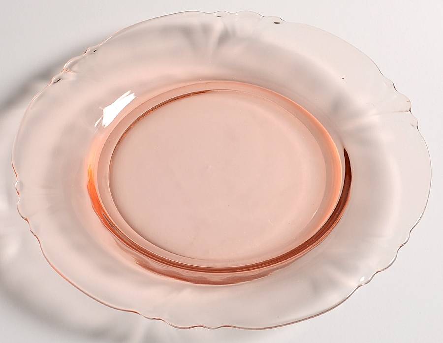 Empress Flamingo 8" Salad Plate by Heisey-1