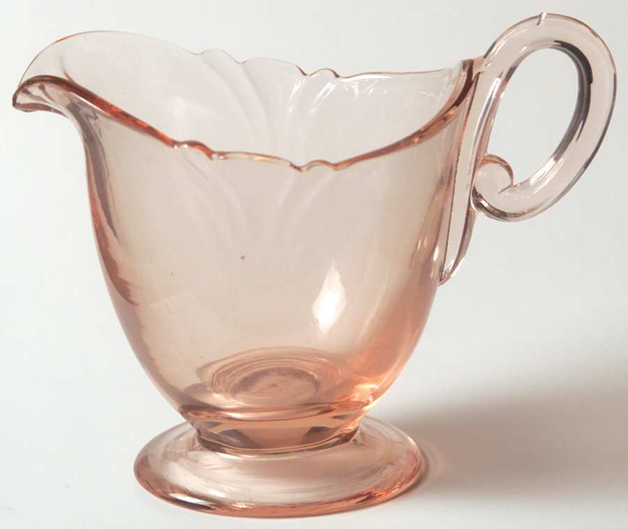 Empress Flamingo Individual Creamer by Heisey-1