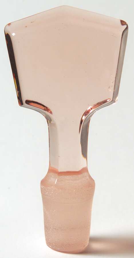 Empress Flamingo Stopper for Oil Cruet by Heisey-1