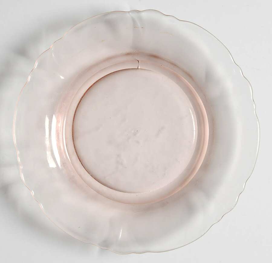 Empress Flamingo 4" Plate by Heisey-1