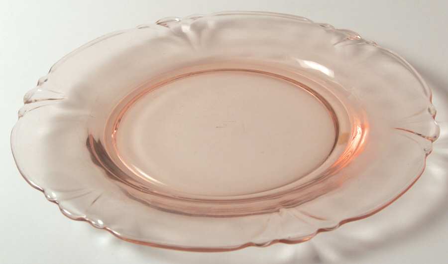 Empress Flamingo 7" Salad Plate by Heisey-1