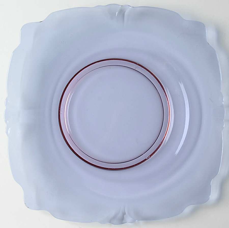 Empress Alexandrite Square Luncheon Plate by Heisey-1