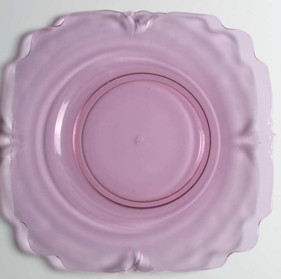 Empress Alexandrite Square Dinner Plate by Heisey-1