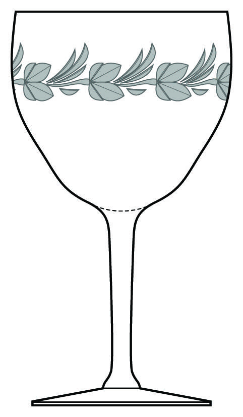 Evelyn Water Goblet by Heisey-1