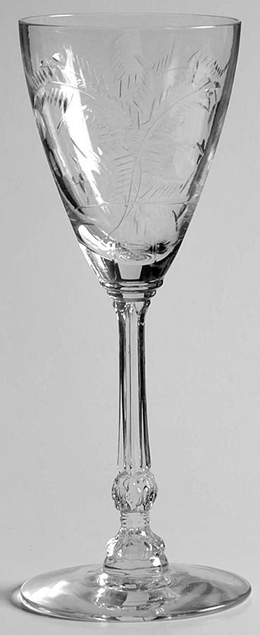Everglade Wine Glass by Heisey-1