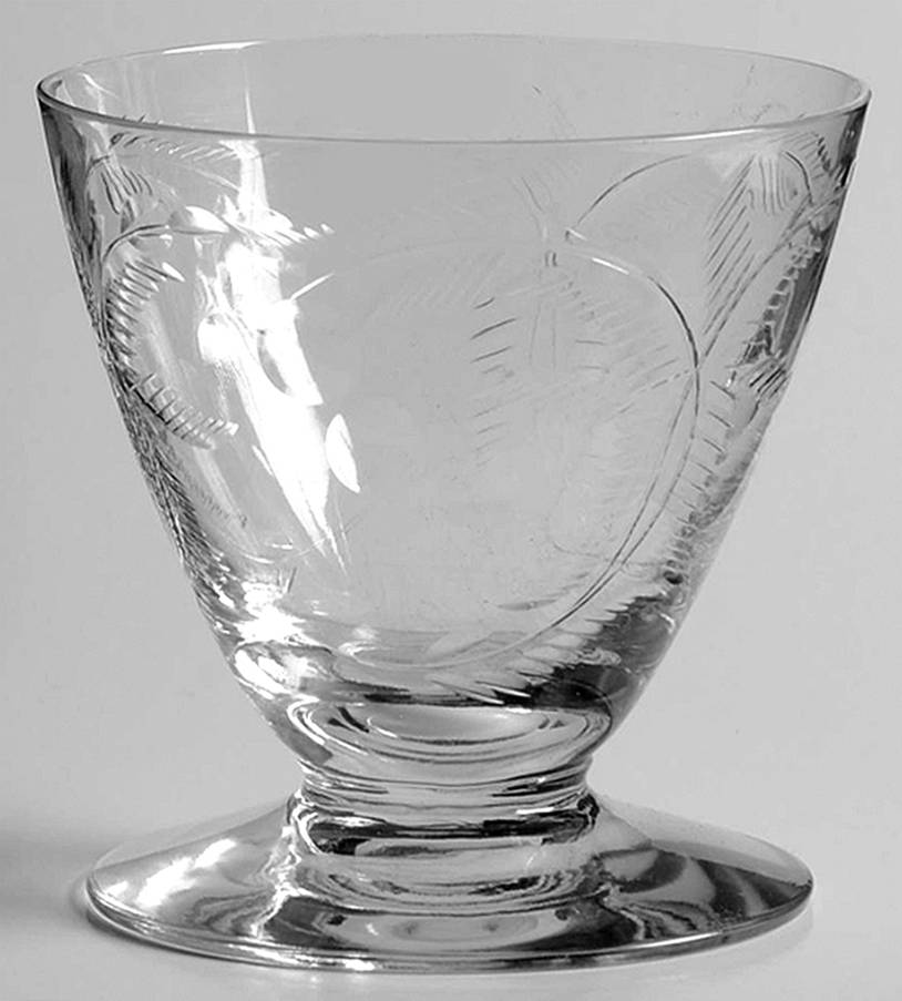 Everglade Oyster or Fruit Cocktail by Heisey-1