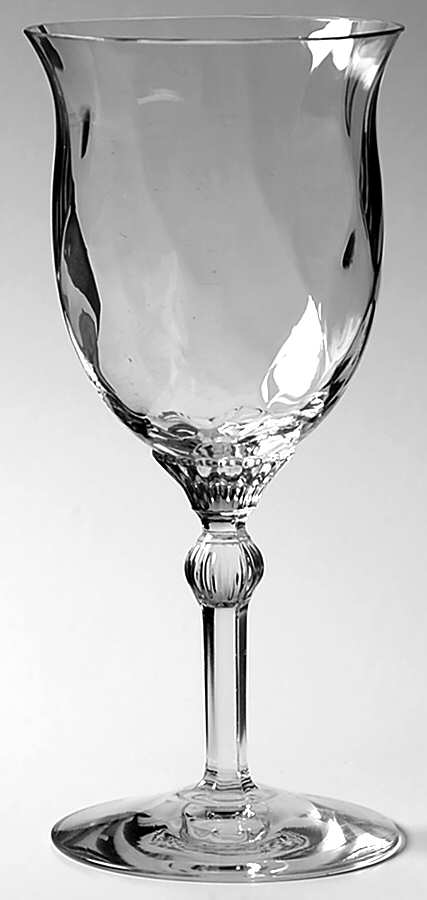 Fairacre Clear Water Goblet by Heisey-1