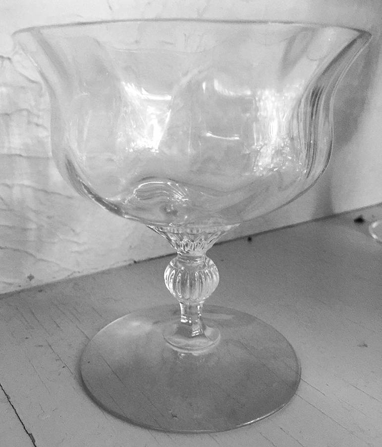 Fairacre Clear Low Sherbet by Heisey-1