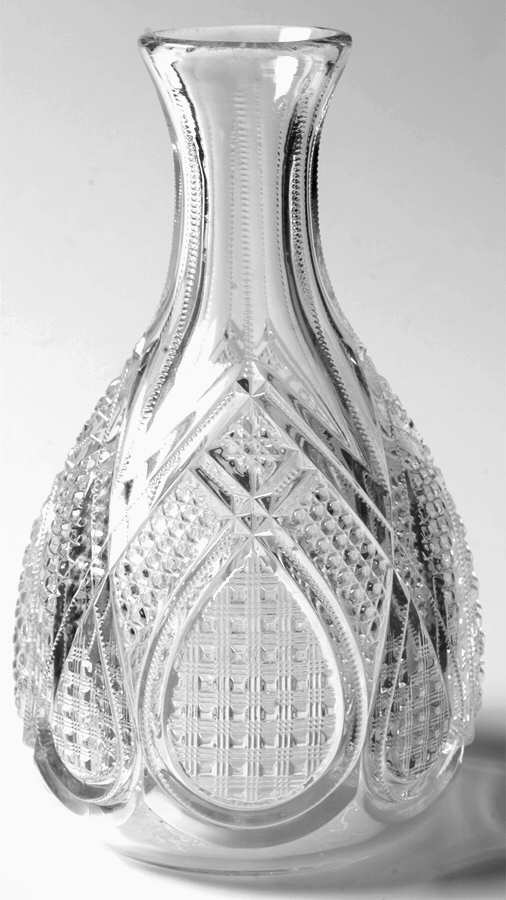 Fancy Loop Clear Open Water Bottle by Heisey-1