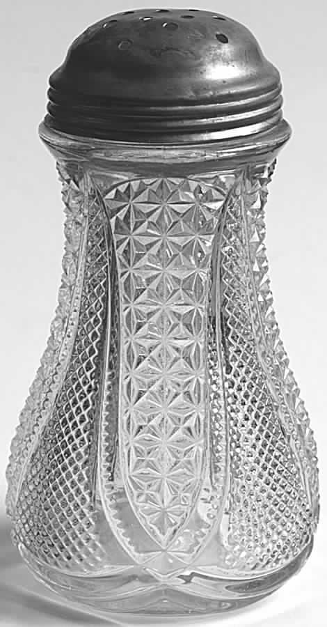Fandango Sugar Shaker & Lid by Heisey-1