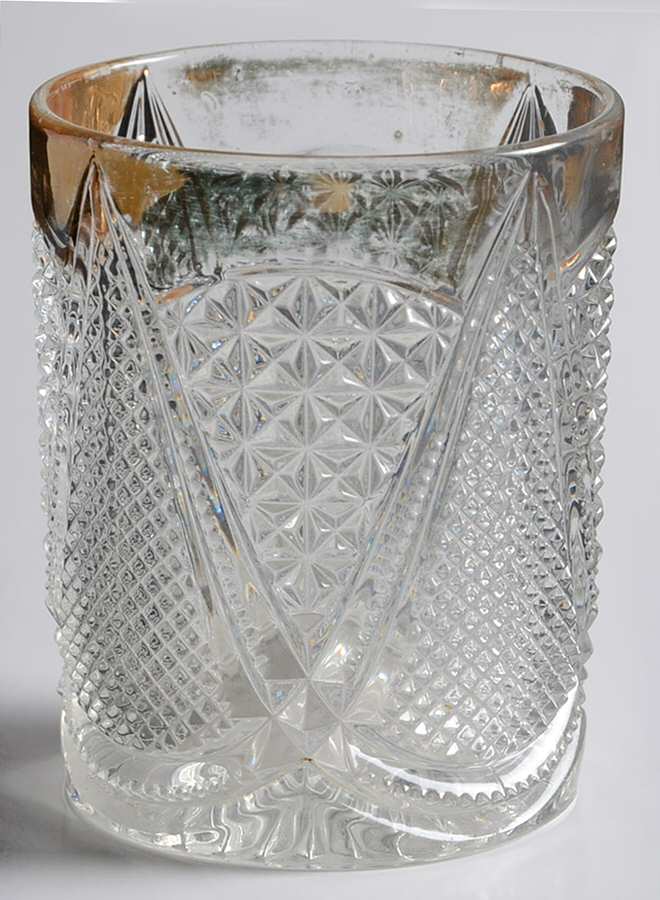 Fandango 8 Oz Flat Tumbler by Heisey-1