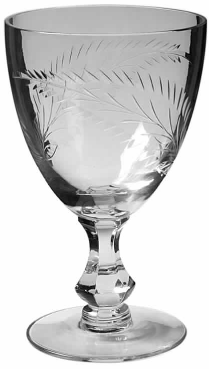 Fern Water Goblet by Heisey-1