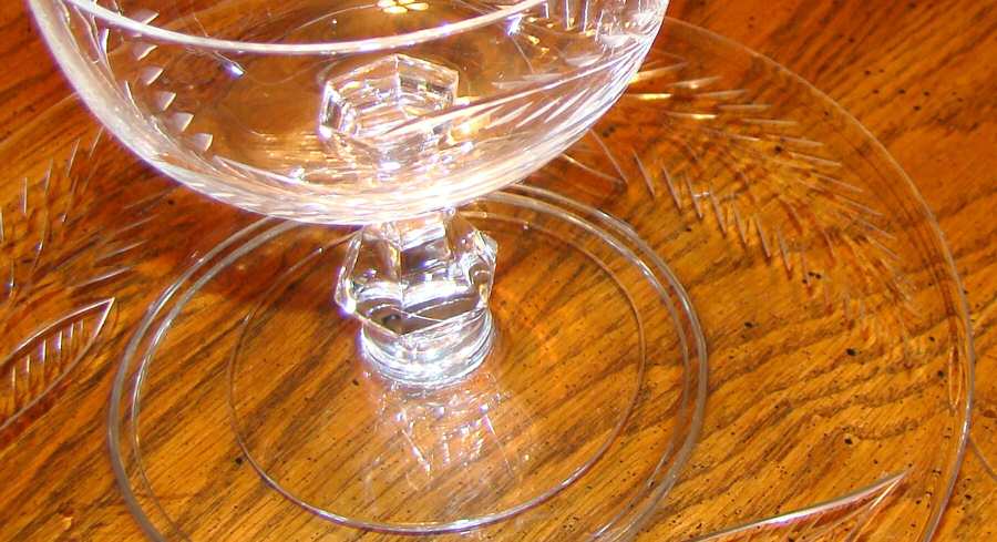 Fern Luncheon Plate by Heisey-1