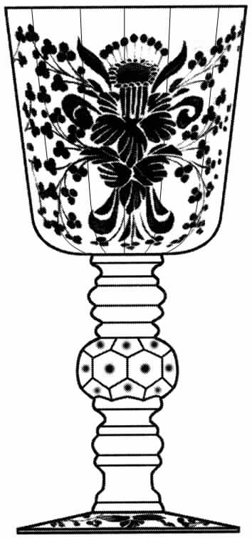 Florentine Water Goblet by Heisey-1