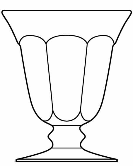 Flat Panel Clear Water Goblet by Heisey-1