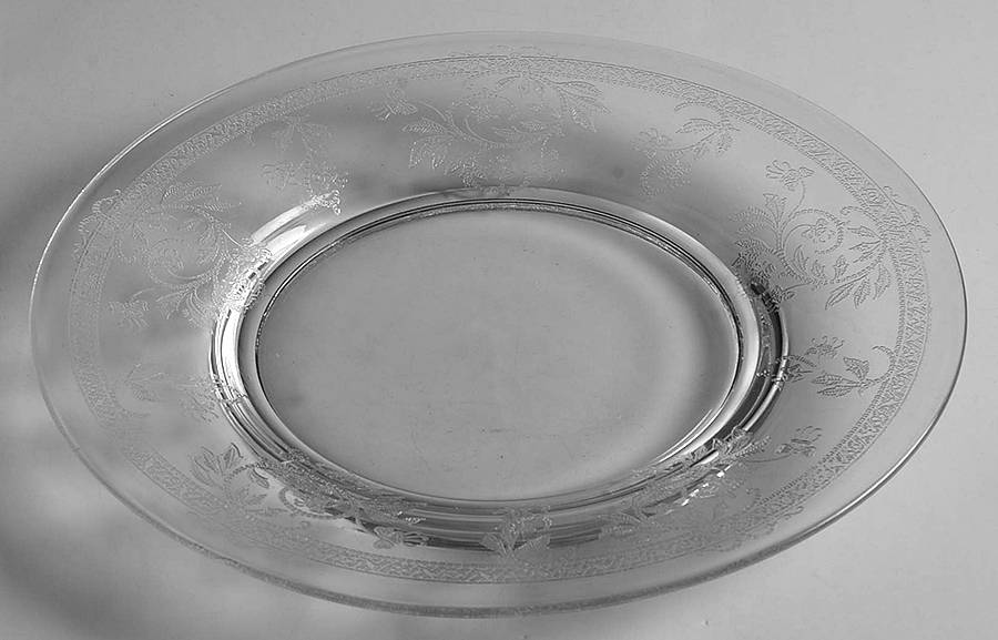 Frontenac Clear 7" Salad Plate by Heisey-1