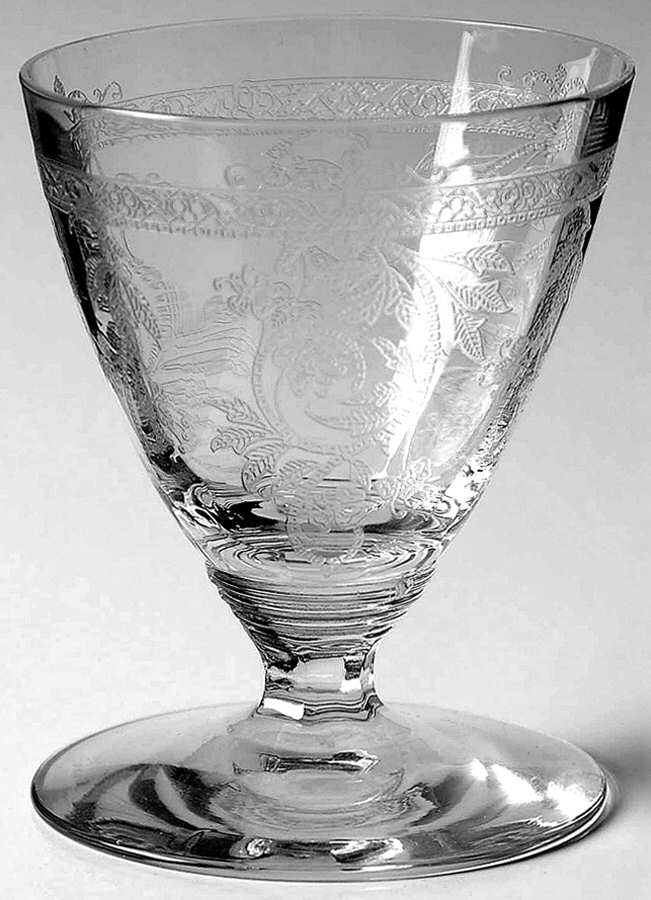 Frontenac Clear Oyster or Fruit Cocktail by Heisey-1
