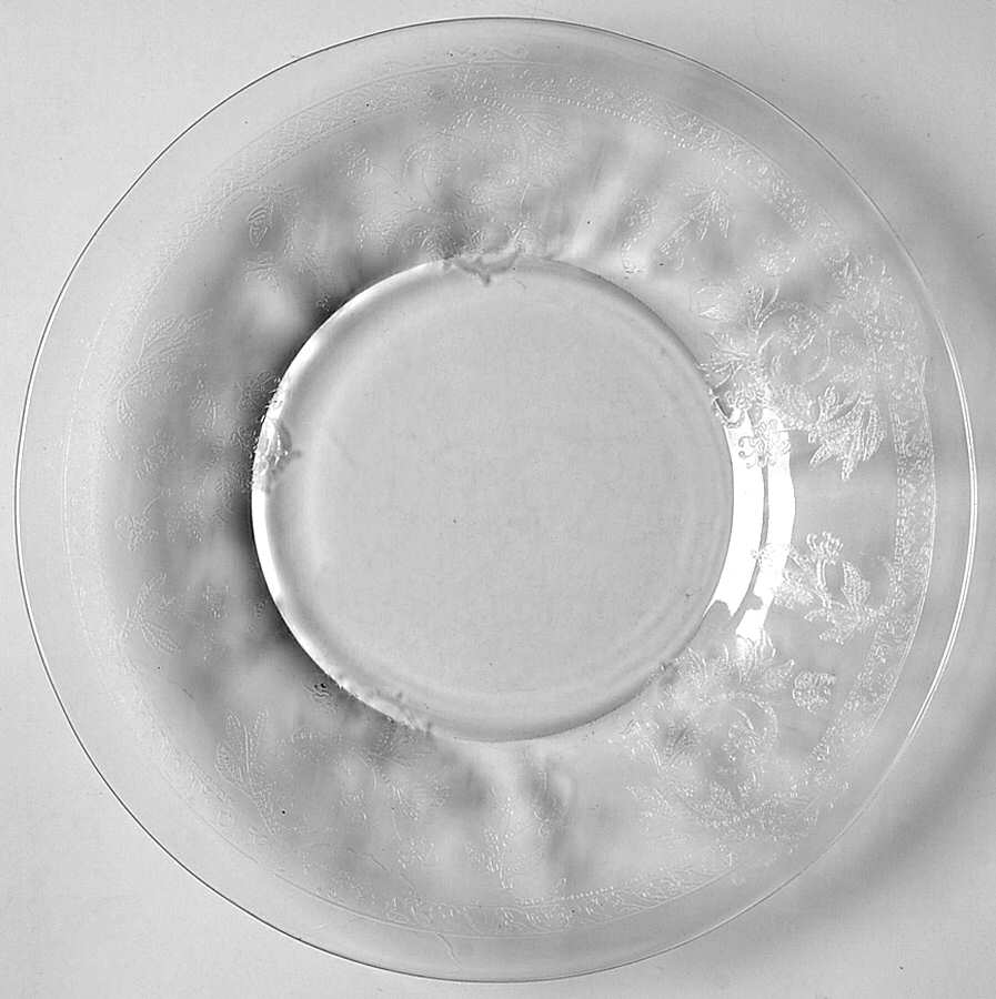 Frontenac Clear Bread & Butter Plate by Heisey-1