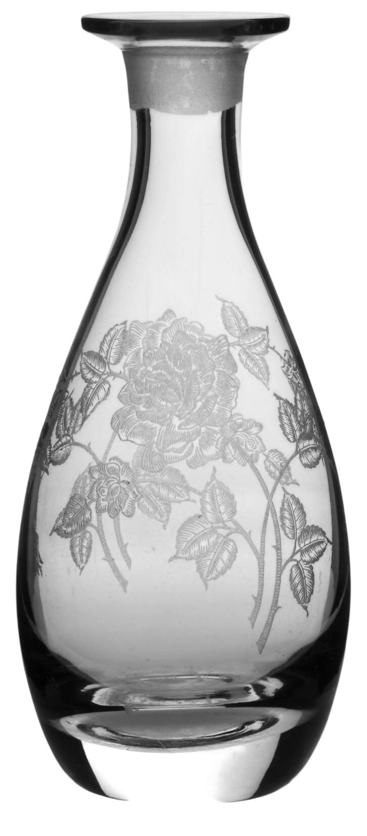 Heisey Rose Decanter No Stopper by Heisey-1