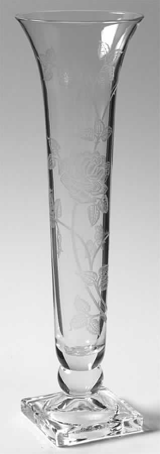 Heisey Rose 8" Bud Vase by Heisey-1