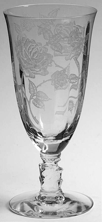 Heisey Rose Juice Glass by Heisey-1