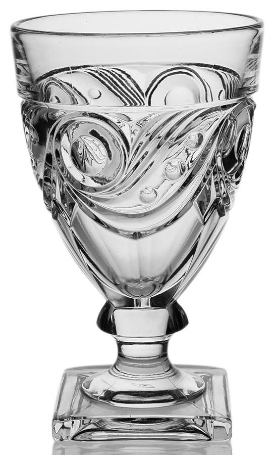 Ipswich Clear 1/2 Lb Candy Jar No Lid by Heisey-1