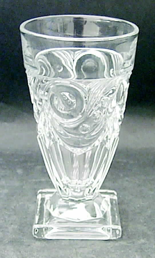 Ipswich Clear Footed Tumbler by Heisey-1