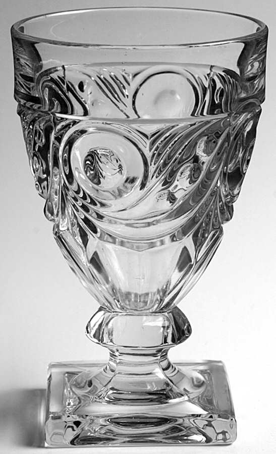 Ipswich Clear Water Goblet by Heisey-1