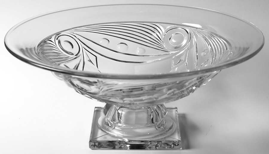 Ipswich Clear Footed Bowl by Heisey-1