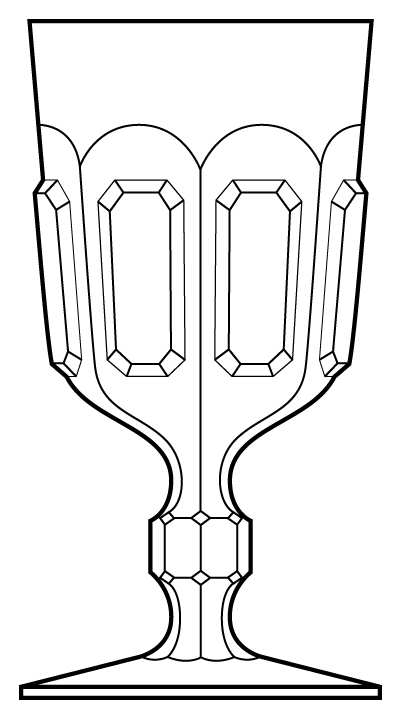 Kalonyal Water Goblet by Heisey-1