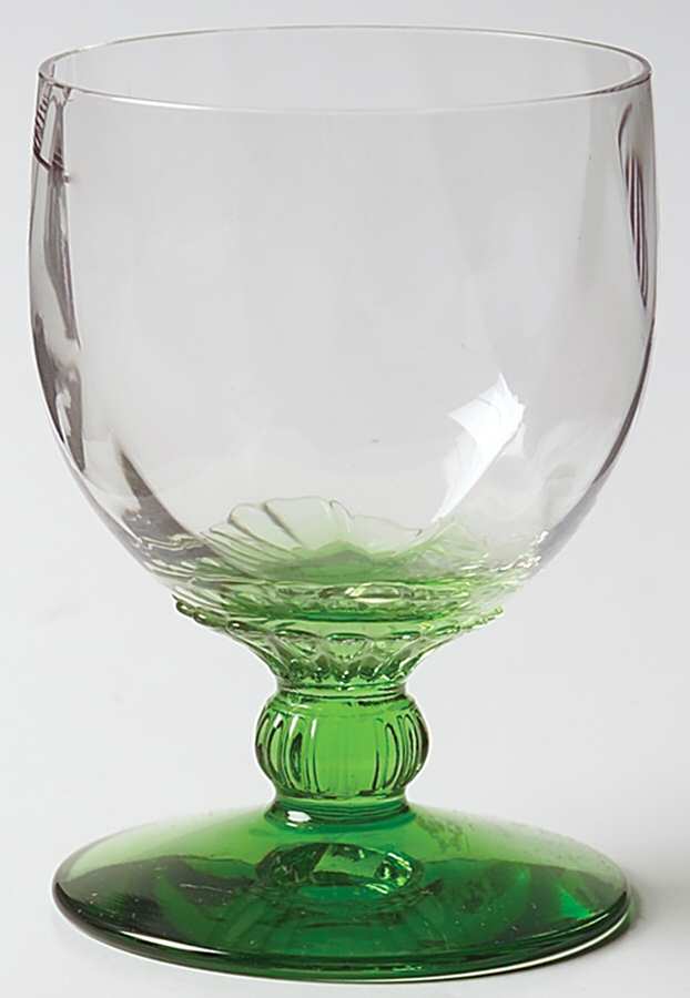King Arthur Green Oyster or Fruit Cocktail by Heisey-1