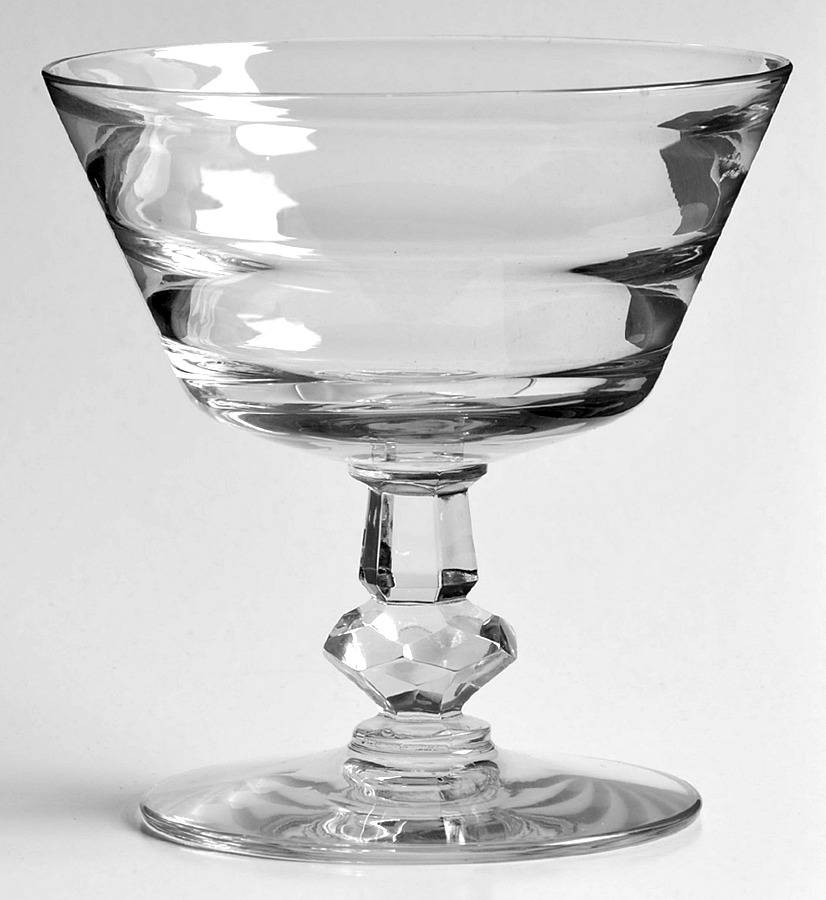 Kohinoor Clear Low Sherbet by Heisey-1