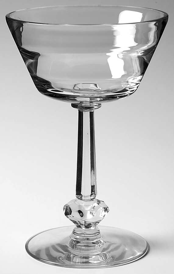 Kohinoor Clear Champagne/Tall Sherbet by Heisey-1