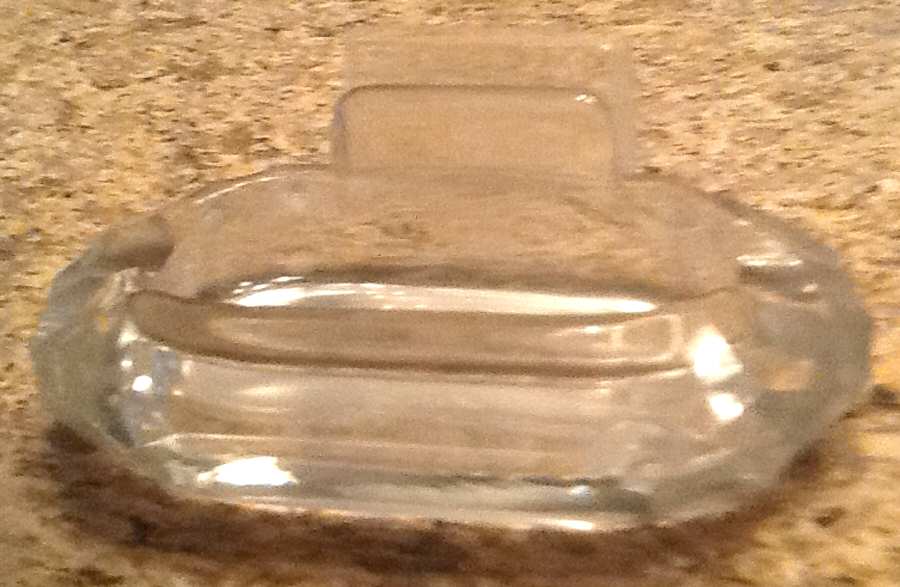 Kohinoor Clear Ashtray by Heisey-1