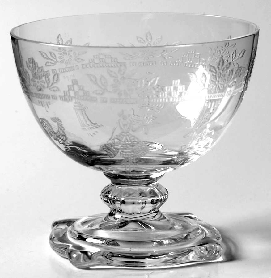 Lafayette Clear Oyster or Fruit Cocktail by Heisey-1