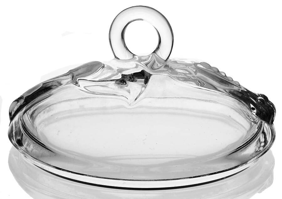 Lariat (Blown) Lid for Candy Dish by Heisey-1