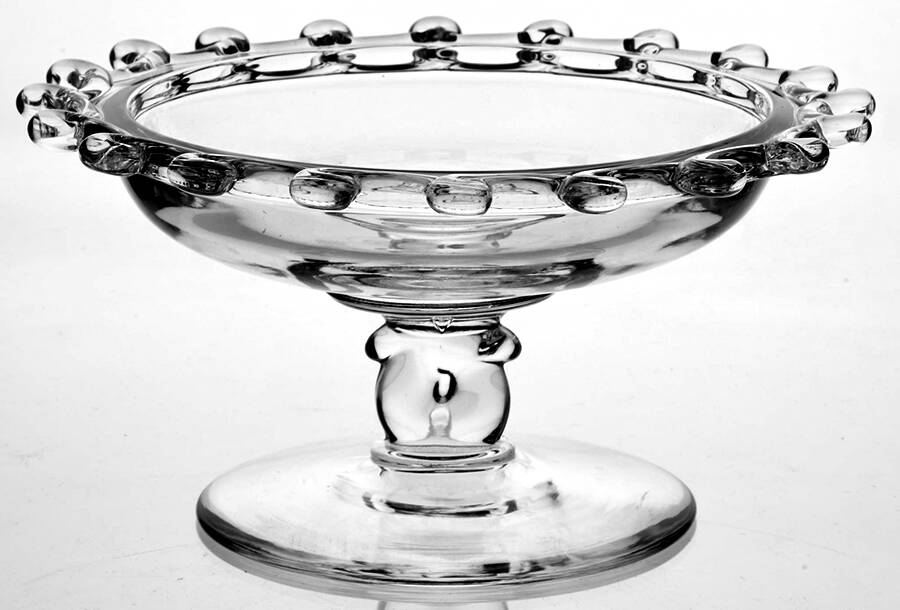Lariat (Blown) Cheese Stand by Heisey-1