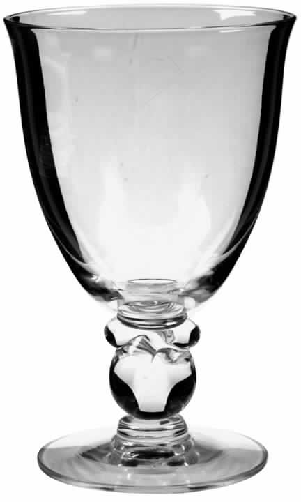 Lariat (Blown) Water Goblet by Heisey-1