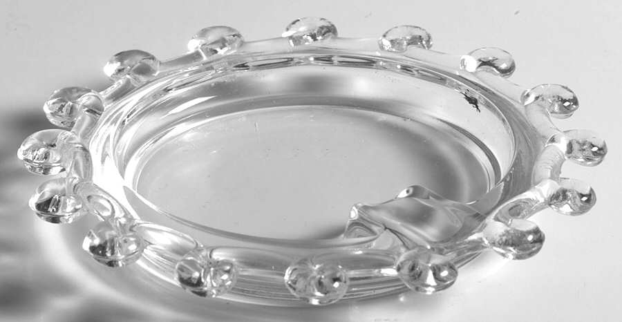 Lariat (Blown) Ashtray by Heisey-1