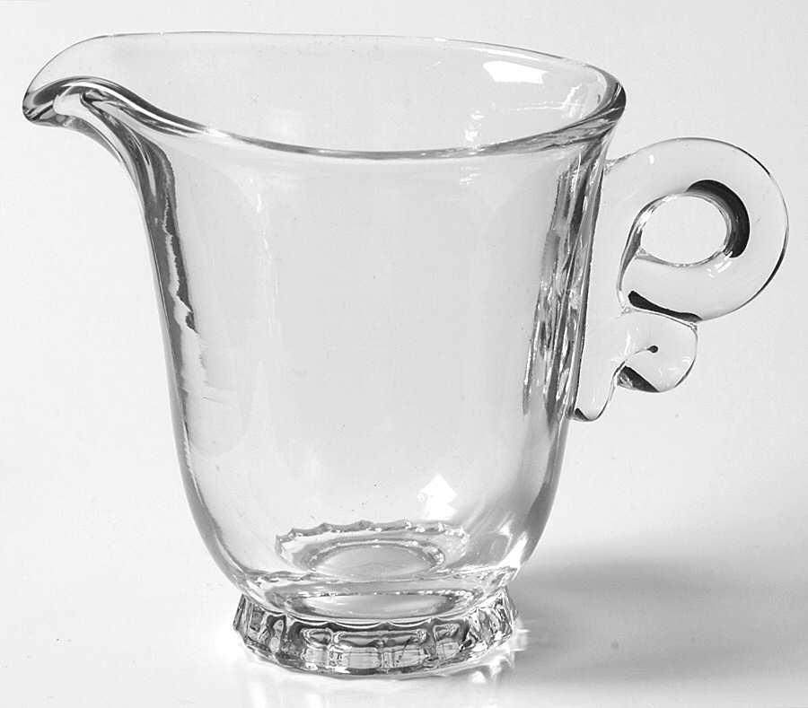 Lariat (Blown) Creamer by Heisey-1