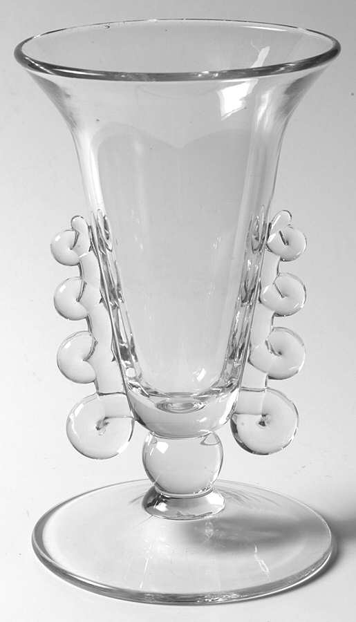 Lariat (Blown) Flared Vase by Heisey-1