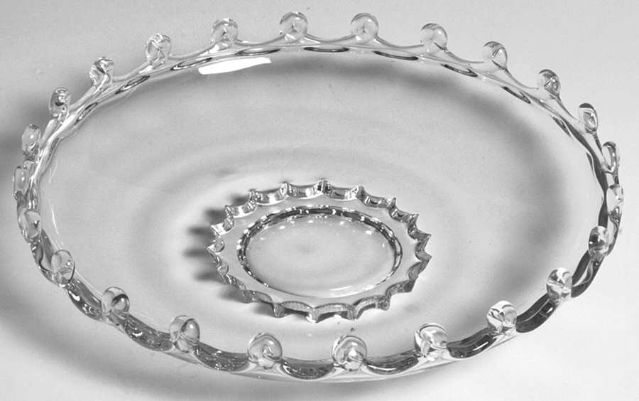 Lariat (Blown) Camellia Bowl by Heisey-1