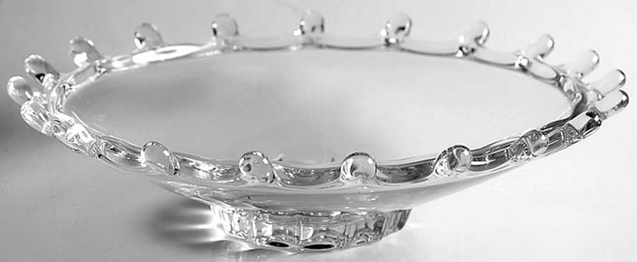 Lariat (Blown) Caramel Bowl by Heisey-1