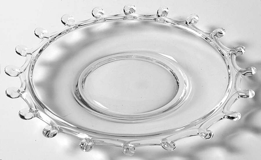 Lariat (Blown) Bread & Butter Plate by Heisey-1
